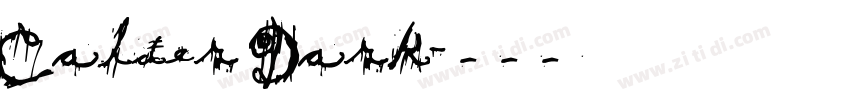 Calder Dark字体转换